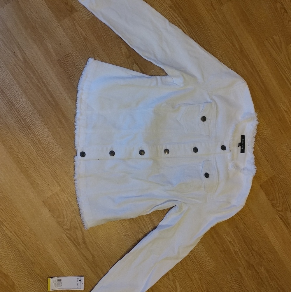 White Jean Jacket